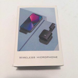 GOUPRAYEE 2 Pack Wireless Lavalier Microphone for iPhone iPad with Charging Case